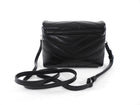 Saint Laurent Black Leather Toy Lou Lou Monogram Quilted Crossbody Bag