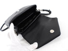 Saint Laurent Black Leather Toy Lou Lou Monogram Quilted Crossbody Bag