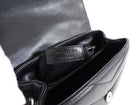 Saint Laurent Black Leather Toy Lou Lou Monogram Quilted Crossbody Bag