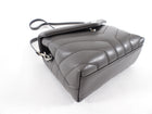 Saint Laurent Grey Leather Toy Lou Lou Monogram Quilted Crossbody Bag