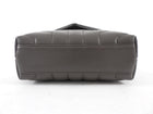 Saint Laurent Grey Leather Toy Lou Lou Monogram Quilted Crossbody Bag