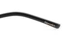 Shevoke Black Owen Metal Aviator Sunglasses