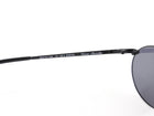 Shevoke Black Owen Metal Aviator Sunglasses