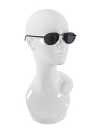 Shevoke Black Owen Metal Aviator Sunglasses