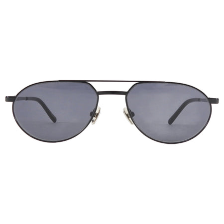 Shevoke Black Owen Metal Aviator Sunglasses