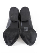 Alexander Wang Black Leather Kori Cut Out Beaded Ankle Boots - 36