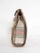 Stella McCartney Plaid Brushed Wool Falabella Shoulder Bag