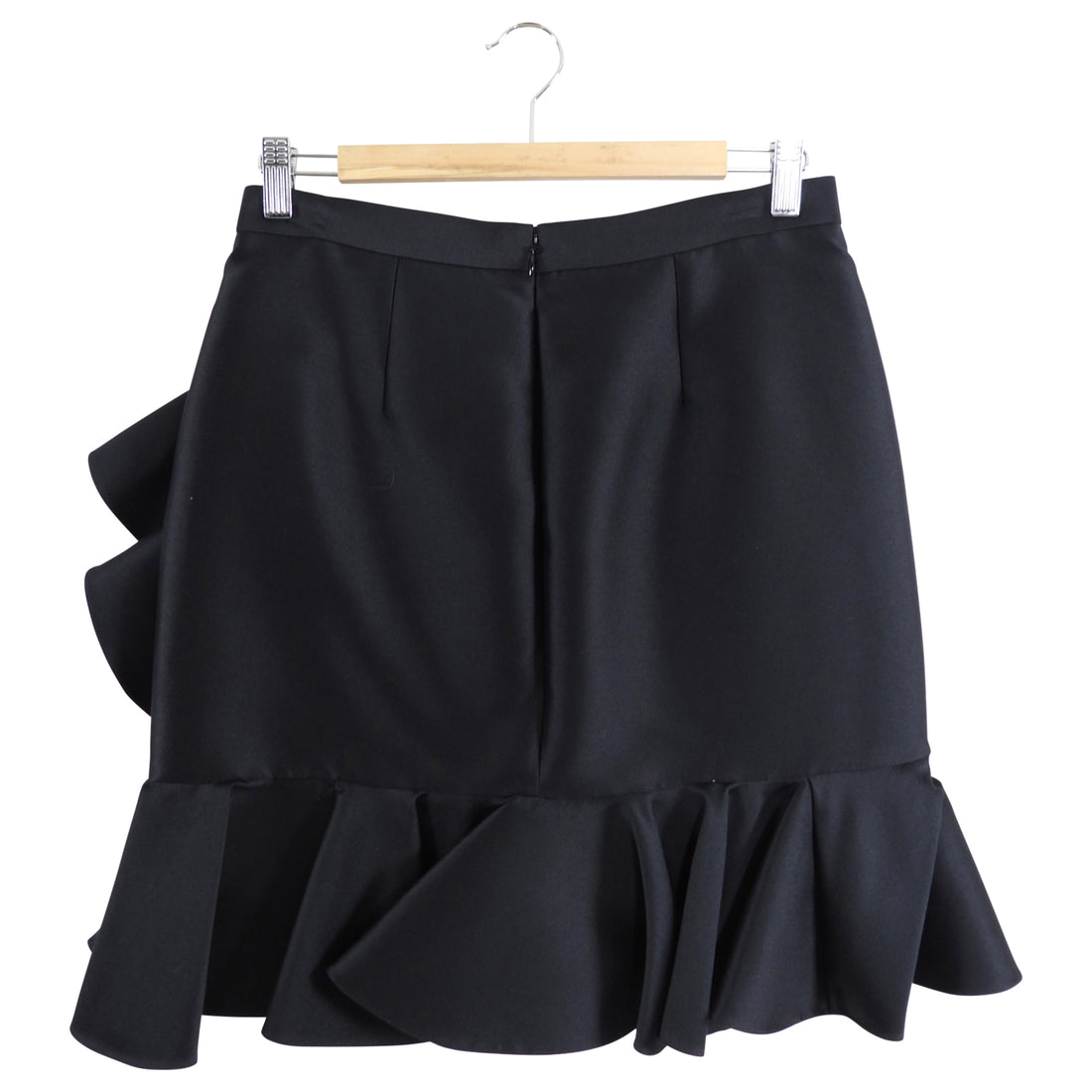 Stella McCartney Black Ruffle Skirt - IT42 / USA 8 / M