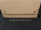 Strathberry Beige Leather East/West Shoulder Bag