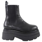 Alexander Wang Black Leather Carter Platform Boots - 37