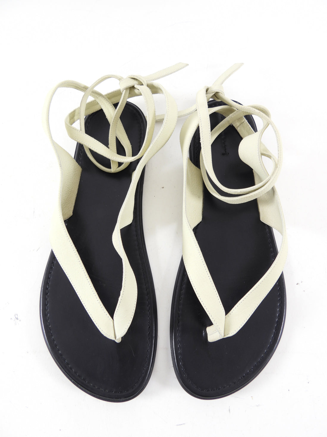 The Row Nubuk Thong Tie Beach Sandal - EU42