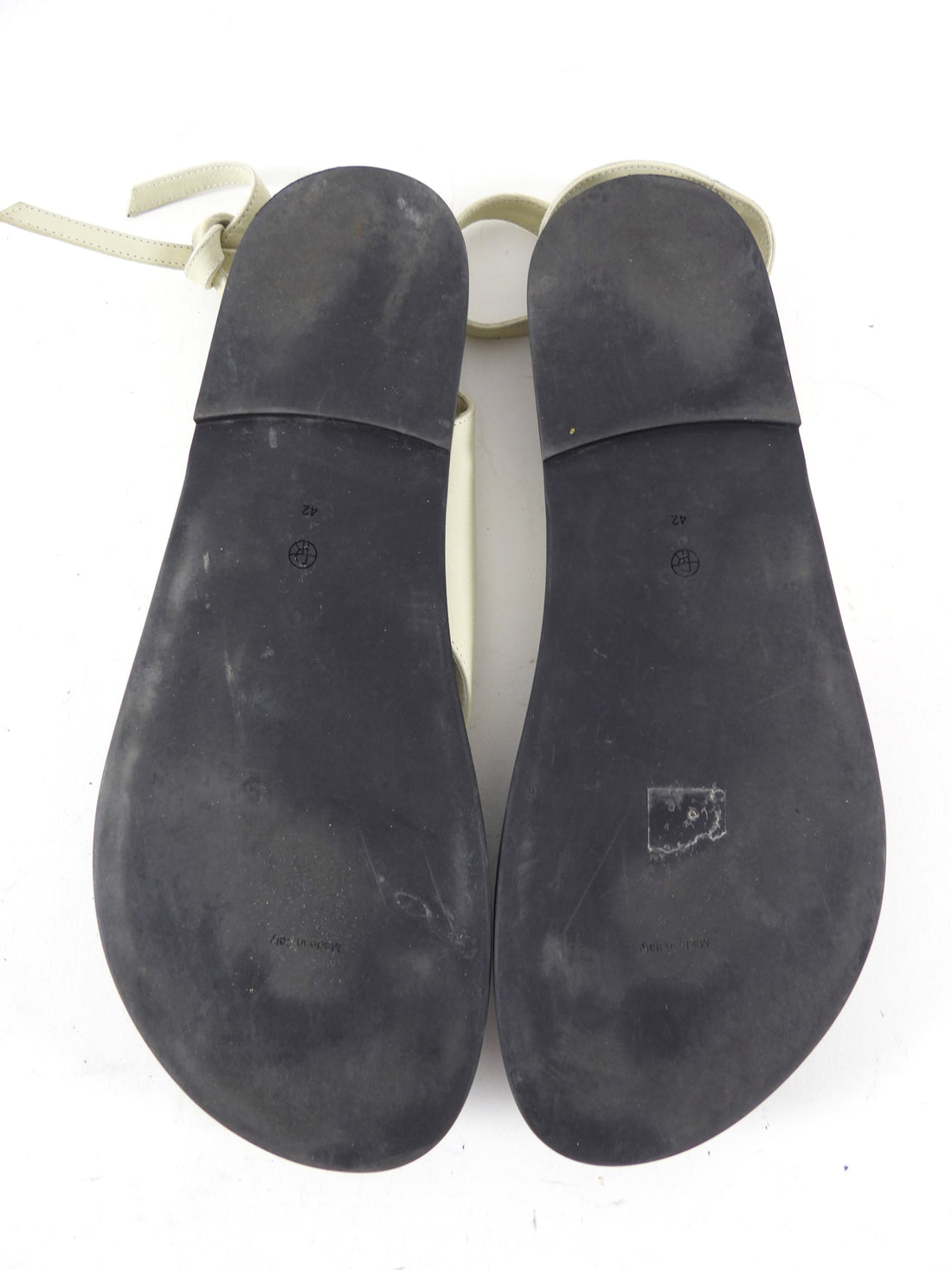The Row Nubuk Thong Tie Beach Sandal - EU42