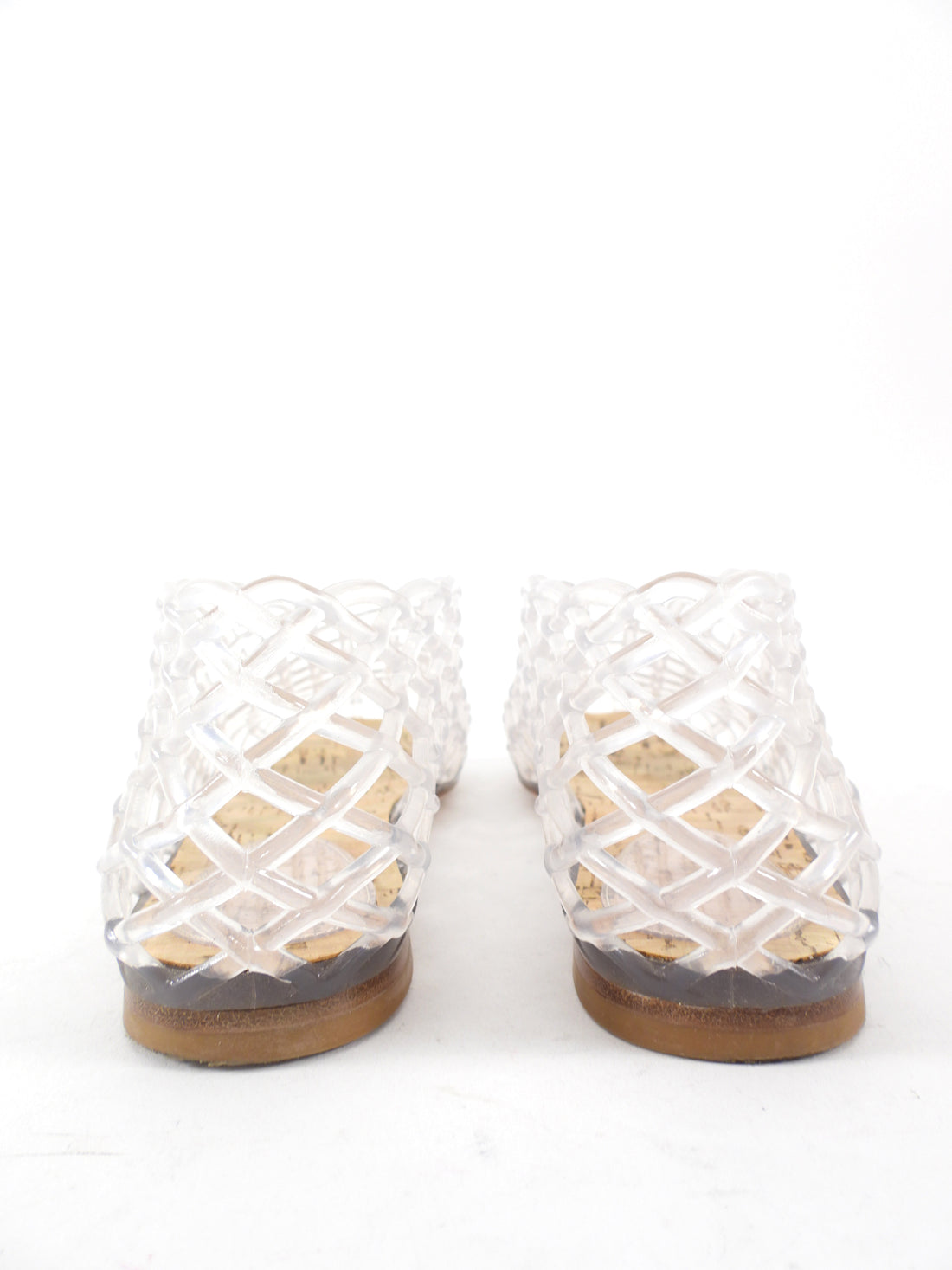 The Row Mara Clear Jelly Flat Shoes - 37