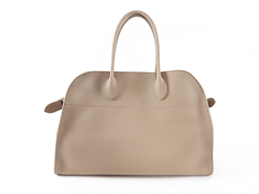 The Row Light Beige Soft Margaux 15 Tote Bag