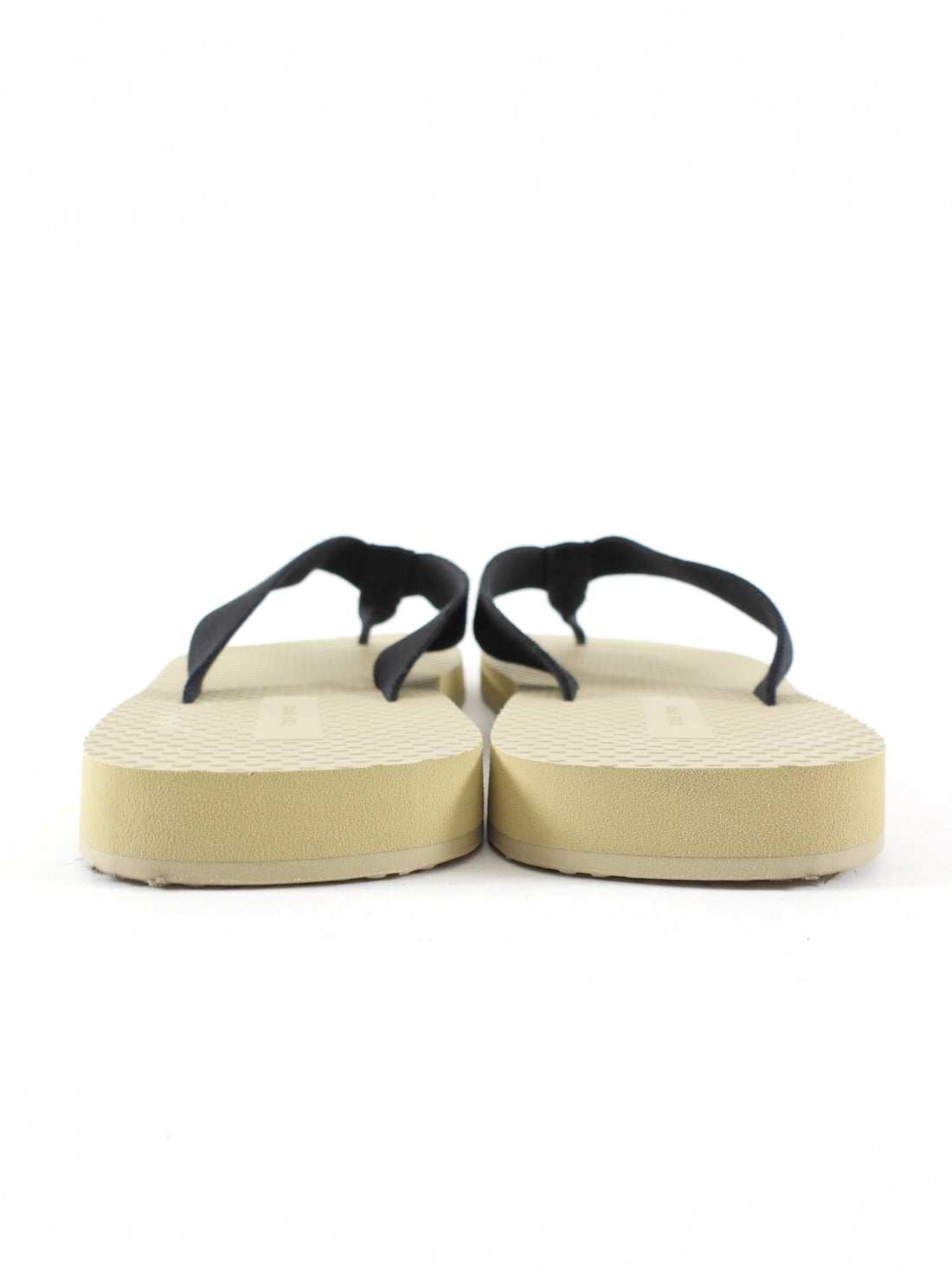 The Row Classic Black Dune Flip Flops - 37