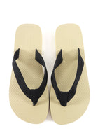 The Row Classic Black Dune Flip Flops - 37