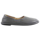 The Row Grey Leather Canal Slip on Loafer - 37