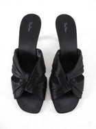 The Row Black Satin The Knot Pump - 37