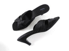 The Row Black Satin The Knot Pump - 37