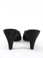 The Row Black Satin The Knot Pump - 37