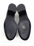 The Row Black Leather Vera Loafers - 37 (fits USA 6)