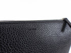The Row Black Grained Leather Nu Twin Crossbody Bag