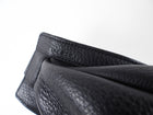 The Row Black Leather Slouchy Banana Bag
