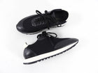The Row Black and White Owen Sneakers - 37