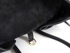 The Row Black Suede Soft Margaux 17 Tote Bag