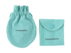 Tiffany & Co. 925 Sterling Silver Heart Padlock and Key on Chain