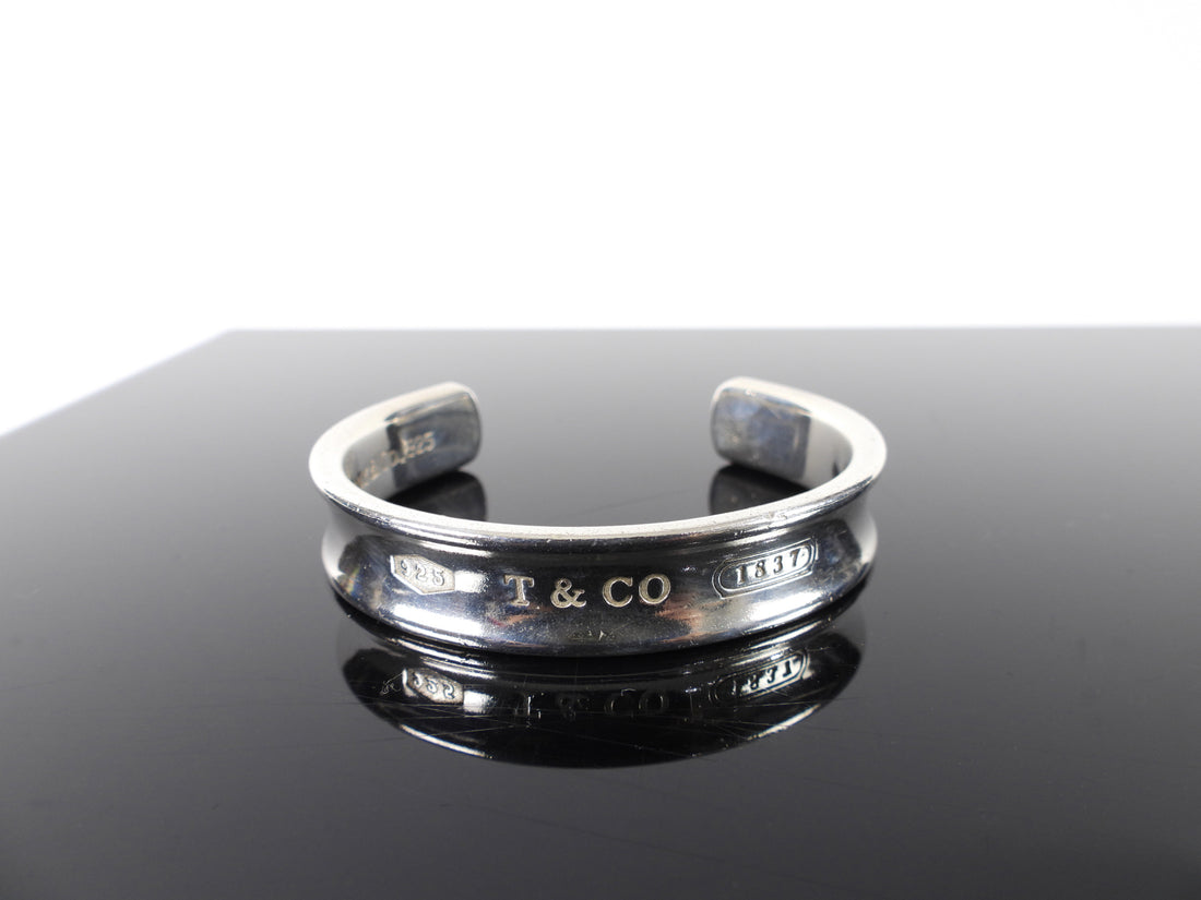 Tiffany & Co.  Sterling Silver 1837 Cuff Bracelet