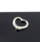 Tiffany & Co.  Elsa Peretti Sterling Silver Medium Open Heart Pendant