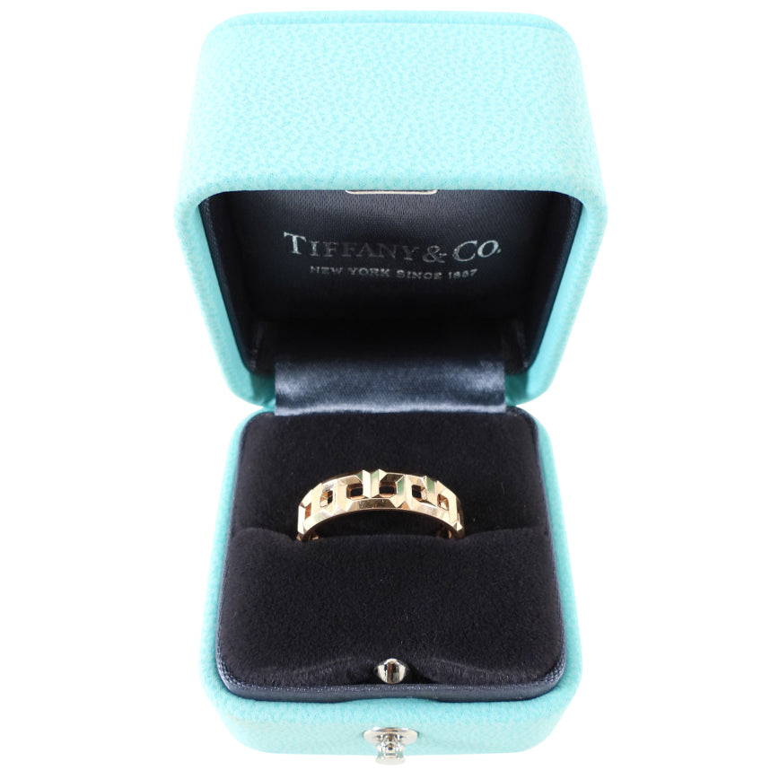 Tiffany T True Rose Gold Wide Band Ring - 8