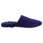 Tkees Ines Shearling Flat Slipper in Navy - USA 7