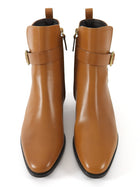 Tod's Cognac Brown Leather Ankle Boots - 6.5