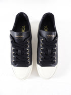 Tom Ford Black Leather and Rubber City Low Sneakers - 36 / 36.5