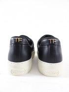 Tom Ford Black Leather and Rubber City Low Sneakers - 36 / 36.5
