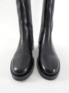 Tony Bianco Black Leather Tall Torres Boot - 36.5