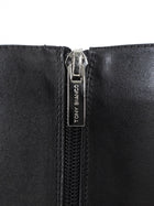 Tony Bianco Black Leather Tall Torres Boot - 36.5