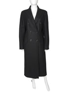 Toteme Double Breasted Wool Tailored Overcoat - 38 / US 4-6