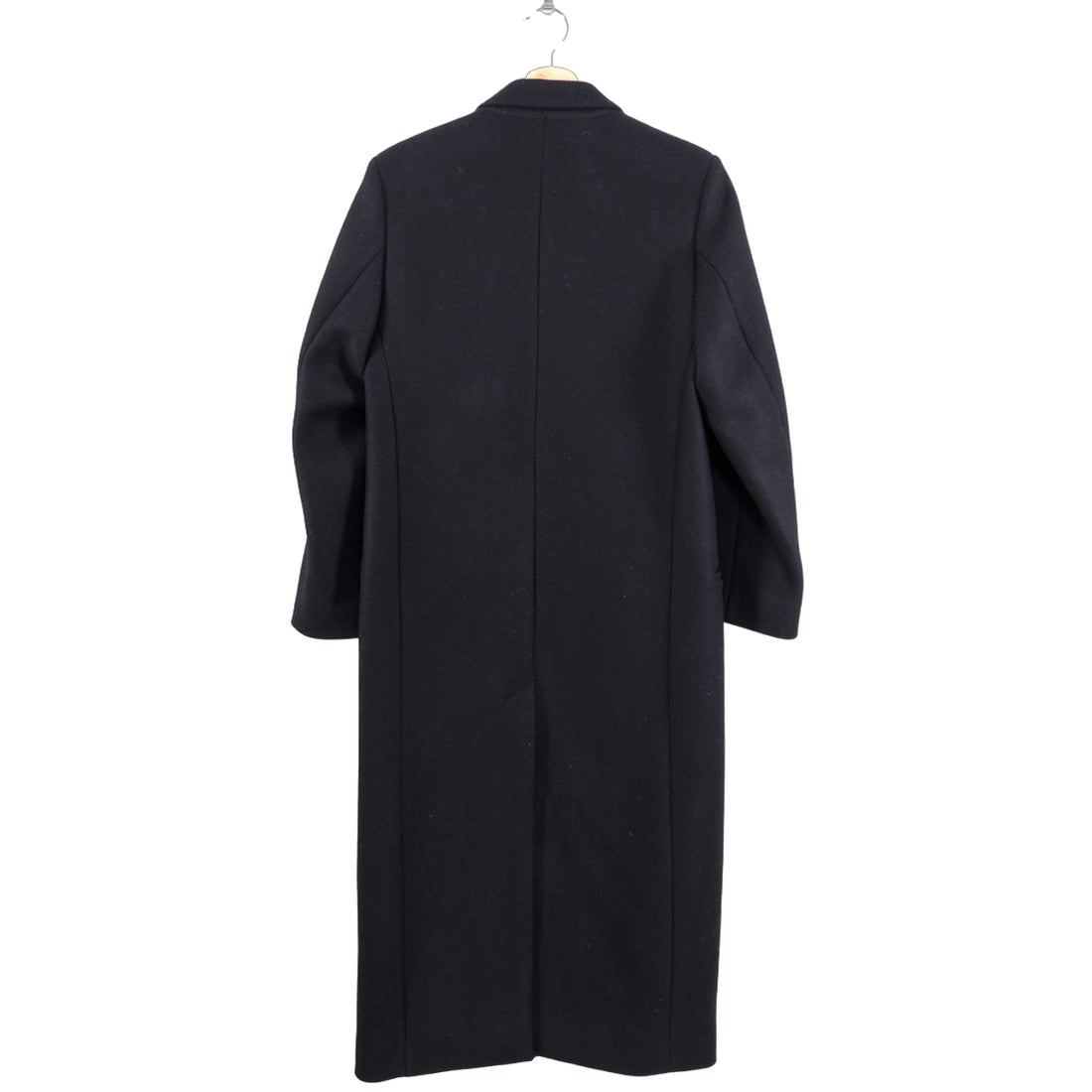 Toteme 2023 Tailored Wool Long Black Coat - S