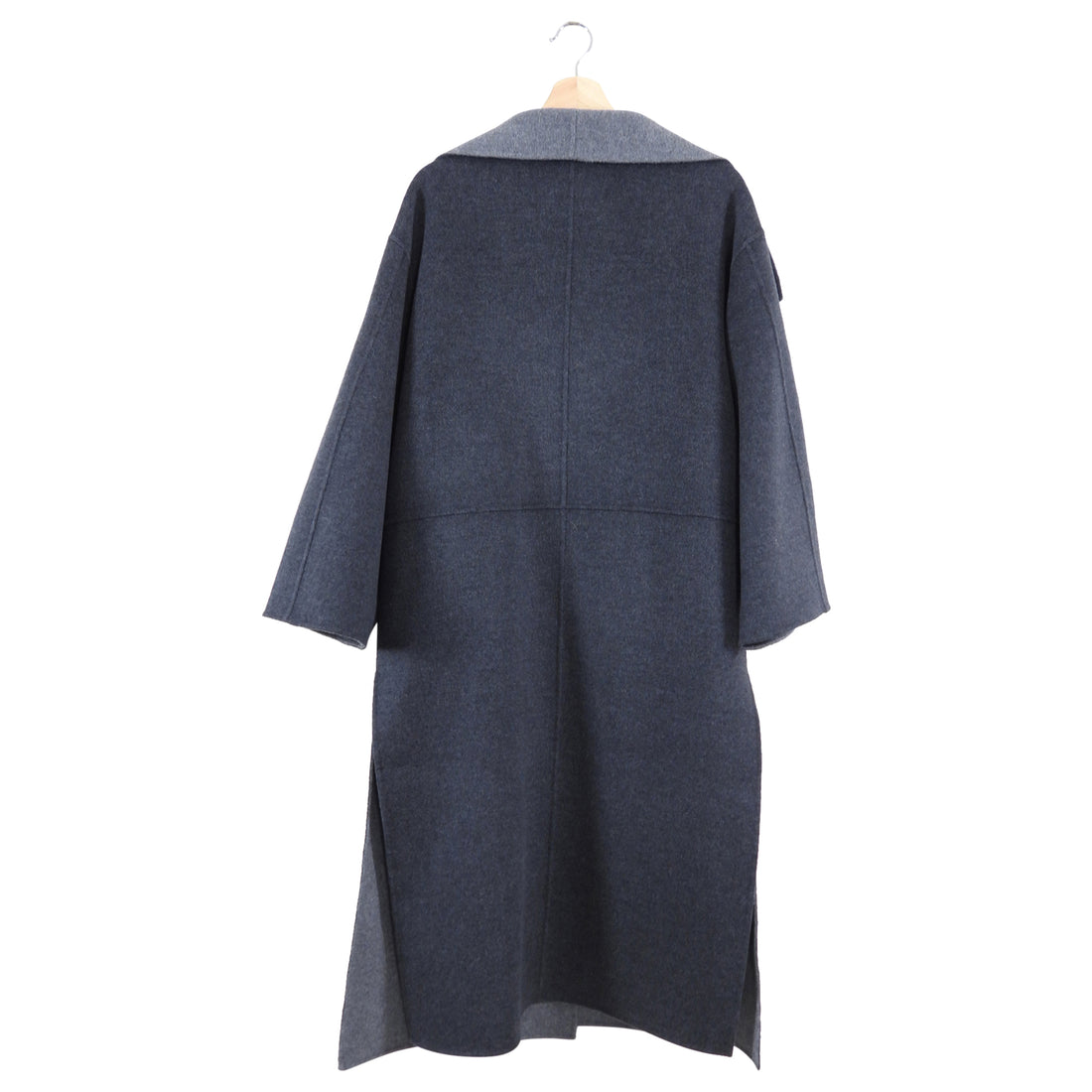 Toteme Signature Wool Cashmere Two Toned Grey Coat - XS / S