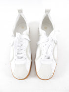 Toteme White Leather Low Top Sneakers - 39