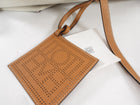 Toteme Large Canvas Tote Bag with Tan Leather Trim