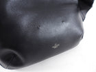 Valentino Atelier Small Black Leather Ruffle Hobo