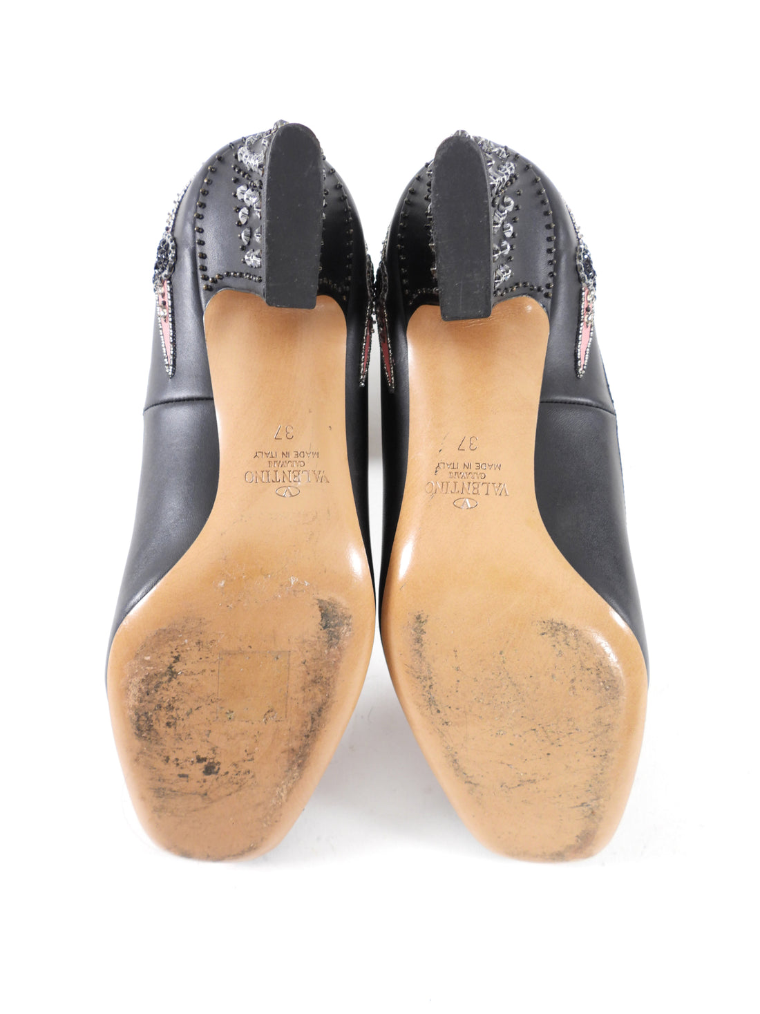 Valentino x Alessandro Michele Heart and Sword Print Pumps - 37