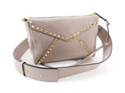 Valentino Rock Stud Nude Grained Leather Hype Crossbody Bag