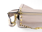 Valentino Rock Stud Nude Grained Leather Hype Crossbody Bag