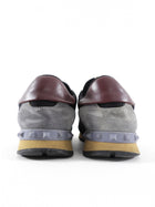 Valentino Black Leather Tricolour Sneakers - 42 / 11.5 / 9