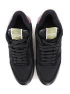 Valentino Black Leather Tricolour Sneakers - 42 / 11.5 / 9